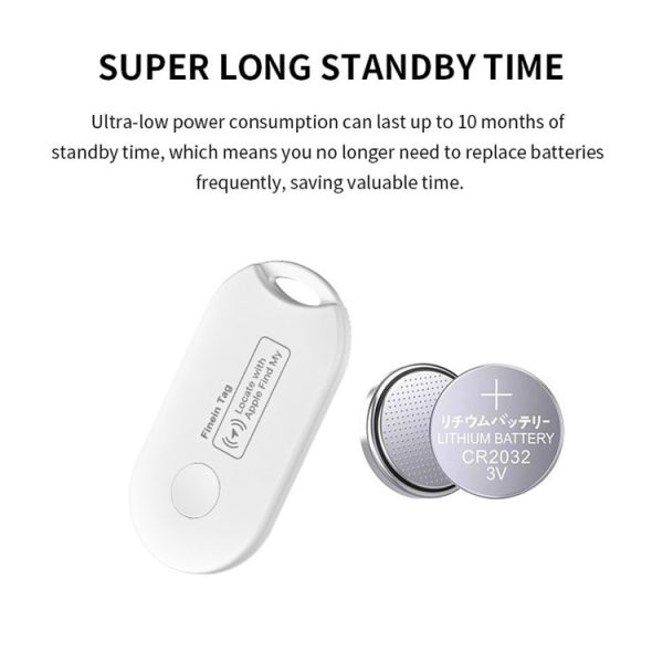 F1 Global Location Tracker Anti-lost Device (White) - Image 9