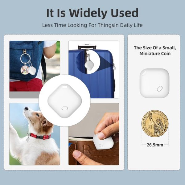 F2 Global Location Tracker Anti-lost Device (White) - Image 3