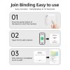 F2 Global Location Tracker Anti-lost Device (White) - Image 4
