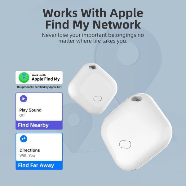 F2 Global Location Tracker Anti-lost Device (White) - Image 6