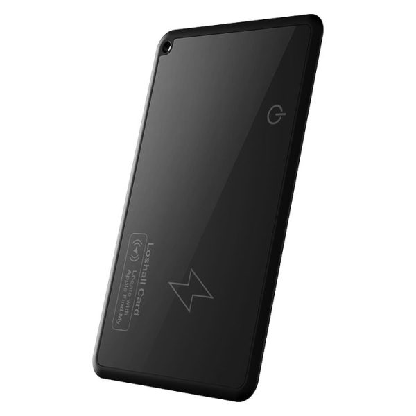 F5 Ultra-thin Card Type Location Tracker Anti-lost Device (Black)