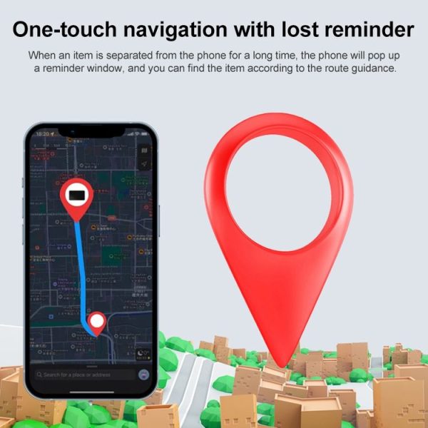 F5 Ultra-thin Card Type Location Tracker Anti-lost Device (Black) - Image 5