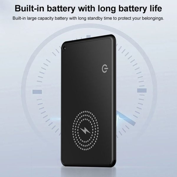 F5 Ultra-thin Card Type Location Tracker Anti-lost Device (Black) - Image 8