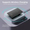 F9 Mirror Surface Ultra-thin Card Type Location Tracker Anti-lost Device (Black) - Image 3