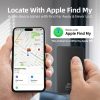 F9 Mirror Surface Ultra-thin Card Type Location Tracker Anti-lost Device (Black) - Image 4