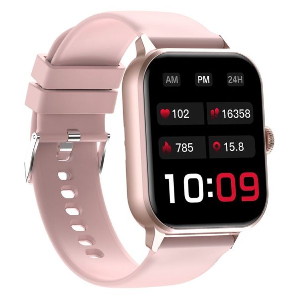 ZW36A 1.83 inch BT Call Smart Watch, Blood oxygen / Blood Pressure / Heart Rate (Pink) - Image 2