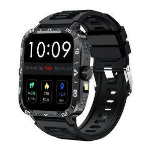 ZW59 1.95 inch BT Call Sports Smart Watch, Blood Oxygen / Heart Rate / Remote Photography (Black)