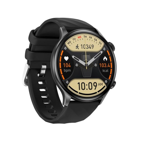 ZW63 1.39 inch Round Screen Smart Watch, Heart Rate / Blood Pressure / Blood Sugar / Blood Oxygen / Body Temperature / MET Test (Black) - Image 2