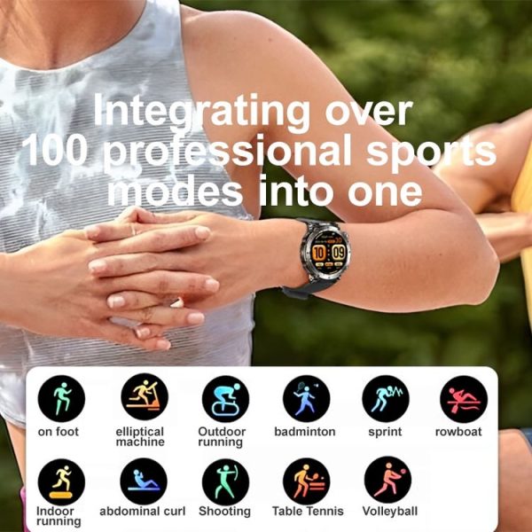 HT30 1.7 inch IP68 Waterproof Silicone Band Smart Watch, Support Flashlight / Banknote Detector Light / Compass (Orange) - Image 13