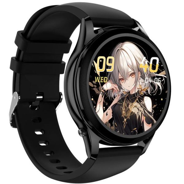 X17 mini 1.27 inch IP67 Waterproof 2 in 1 Bluetooth Earphone Smart Watch (Black) - Image 3