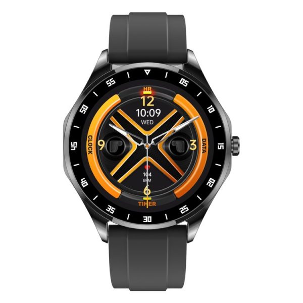 X20 1.43 inch IP67 Waterproof 2 in 1 Bluetooth Earphone Smart Watch (Black) - Image 2