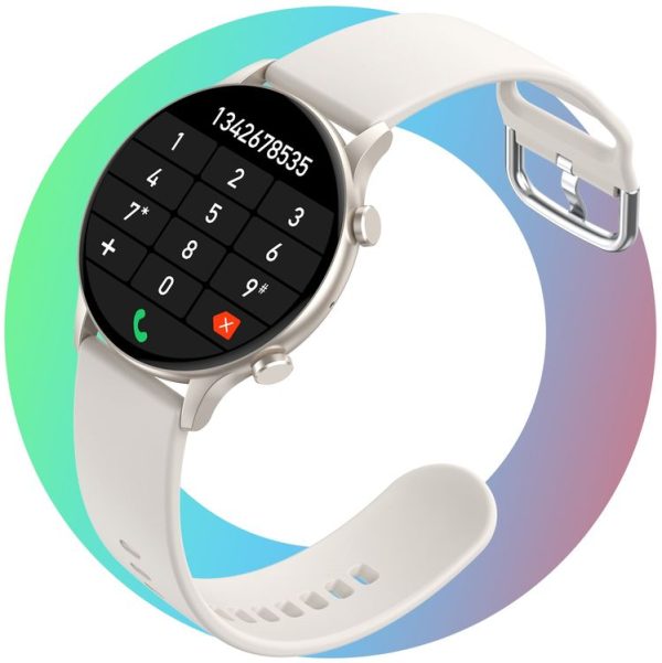 CY19 1.32 inch AMOLED Screen Silicone Strap Smart Watch, Blood Oxygen / Blood Pressure / Heart Rate (Pink) - Image 7
