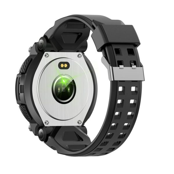 LC17 1.53 inch TFT Round Screen Sports Smart Watch, Heart Rate / Blood Oxygen / Blood Pressure (Black) - Image 3