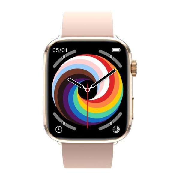 T92 1.81 inch IPS Square Screen Smart Watch, Heart Rate / Blood Oxygen / Blood Pressure (Pink) - Image 2