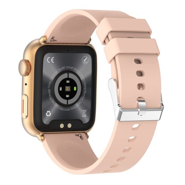 T92 1.81 inch IPS Square Screen Smart Watch, Heart Rate / Blood Oxygen / Blood Pressure (Pink) - Image 3