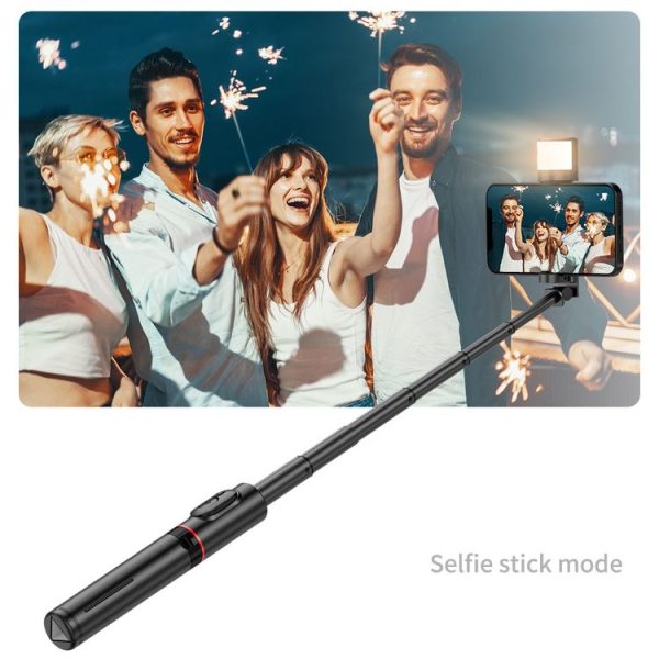 FUNSNAP Q12s 360 Degree Rotatable Fill Light Selsie Stick (Black) - Image 9
