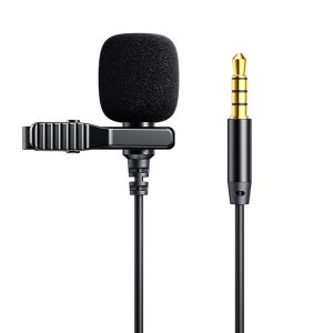 JOYROOM JR-LM1 Portable Mini Accurate Sound Pickup Lapel Lavalier Microphone, Length: 3m