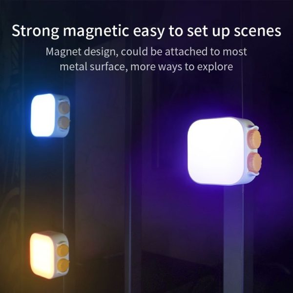 FUNSNAP Pocket Full Color RGB Video Shot Fill Light (White) - Image 9
