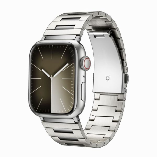 Apple Watch 46mm / 49mm / 45mm / 44mm Titanium Alloy Watch Band (Silver)