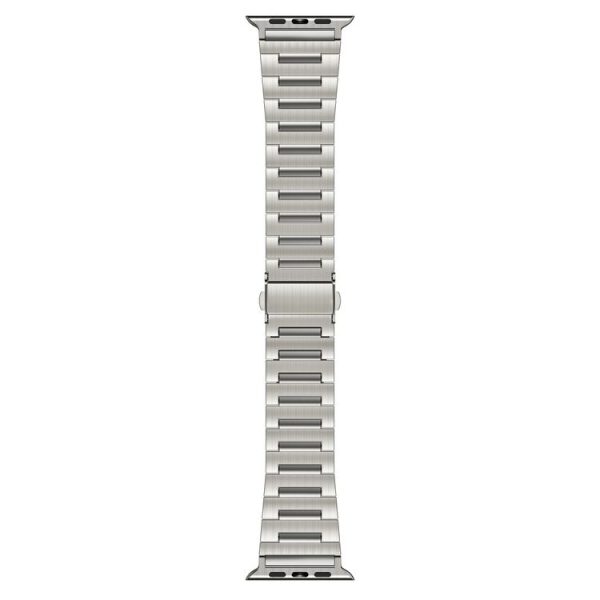 Apple Watch 46mm / 49mm / 45mm / 44mm Titanium Alloy Watch Band (Silver) - Image 3