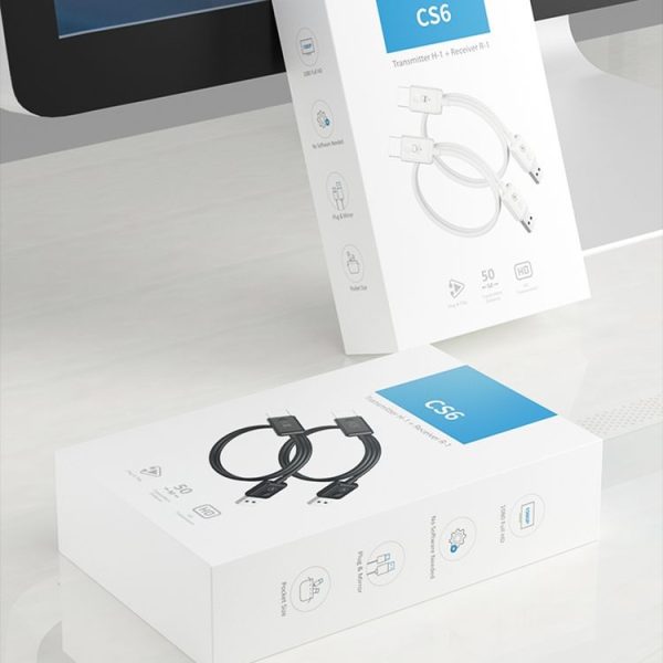 CS6 TX + RX 1080P Wireless HDMI Transmitter Receiver (Black) - Image 11
