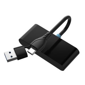 P40 CarPlay and Android Auto Car Connectivity Box Wireless Adapter (Black)
