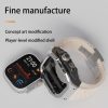 Apple Watch Ultra 1 / 2 49mm RedPepper Armor Metal Case Integrated Silicone Watch Band (Steel Black White) - Image 2
