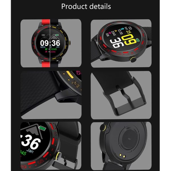 S18 1.3 inch TFT Screen IP67 Waterproof Smart Watch Bracelet, Support Sleep Monitor / Heart Rate Monitor / Blood Pressure Monitoring (Silver Grey) - Image 13