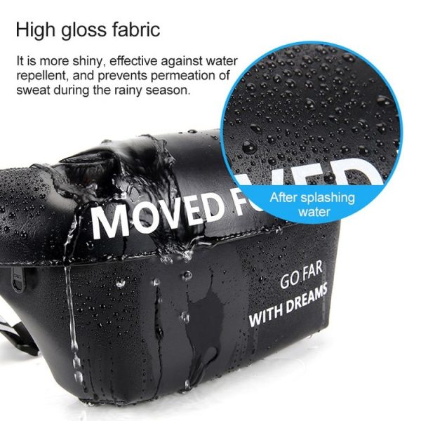 YIPINU TGF-1 Outdoor Fashion Sport Waterproof Mobile Phone Crossby Waist Bag (Yellow) - Image 5