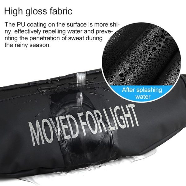 YIPINU YSU-D1 Outdoor Fashion Running Sport Waterproof Mobile Phone Crossby Waist Bag (Dark Blue) - Image 5