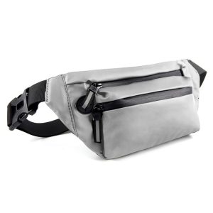YIPINU YQM-1 Multi-function Outdoor Sport Mobile Phone Crossby Waist Bag (Silver)