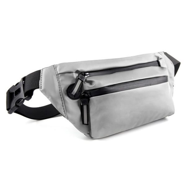 YIPINU YQM-1 Multi-function Outdoor Sport Mobile Phone Crossby Waist Bag (Silver)