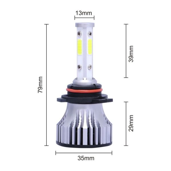 2 PCS X15 9012 DC 9-32V 26W 6500K 8000LM IP68 Car LED Headlight Lamps / Fog Light - Image 3