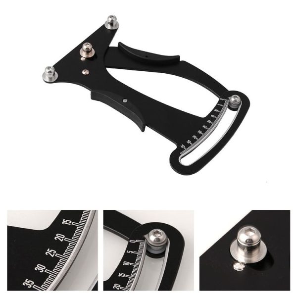 Bicycle Spokes Tension Meter Tool Rim Adjustment Measurement Gauges (Black)