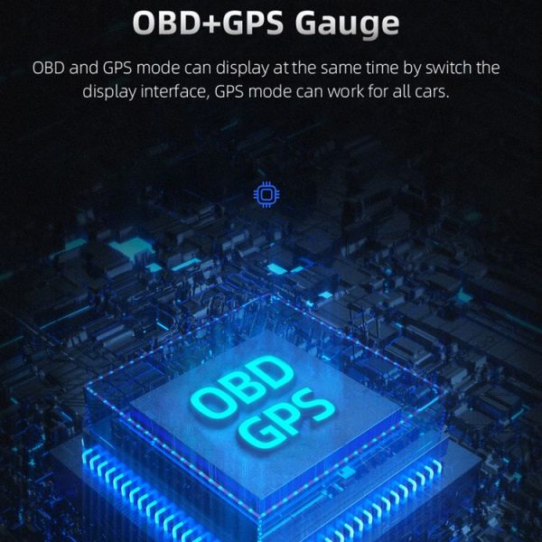 AP-1 Car HUD Head-up Display OBD GPS Driving Computer Code Table - Image 4