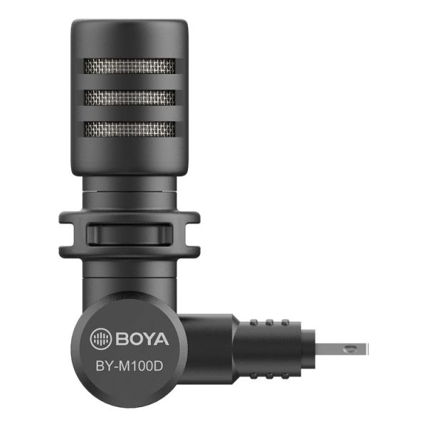 BOYA BY-M100D 8 Pin Interface Mini Omnidirectional Condenser Microphone - Image 4