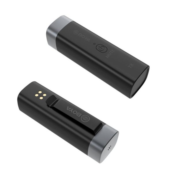 BOYA BY-WM3D 2.4GHz 8 Pin + 3.5mm Wireless Mini Microphone Set - Image 4