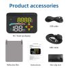 M17 Car HUD Head-up Display GPS Speed Meter Car OBD2 Diagnostic Tool - Image 9