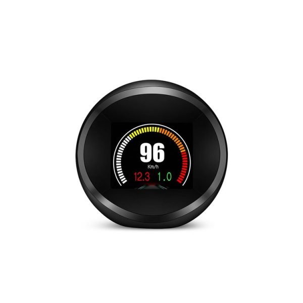 P11 OBD2 + GPS Mode Car HUD Head-up Display Water Temperature / Vehicle Speed / Voltage / Fuel Consumption Display, Speed Alarm - Image 3