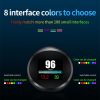 P11 OBD2 + GPS Mode Car HUD Head-up Display Water Temperature / Vehicle Speed / Voltage / Fuel Consumption Display, Speed Alarm - Image 7