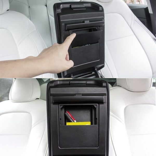 Storage Box Armrest Box Cover for Tesla Model 3 / Y 2020-2021 - Image 5