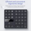 533 35 Keys 2.4G Ultra-thin Design Wireless Charging Digital Keyboard - Image 6
