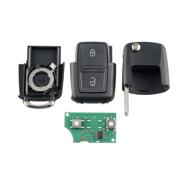 Car Key 1J0959753AG 48 Chip 434 Frequency for Volkswagen 2-button - Image 6