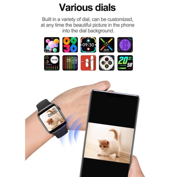 MX05 1.54 inch TFT Color Touch Screen Dual-mode Bluetooth Smart Watch, Support Sleep Monitor / Heart Rate Monitor / Blood Pressure Monitoring (Rose Gold) - Image 12