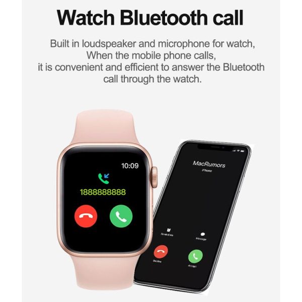 MX05 1.54 inch TFT Color Touch Screen Dual-mode Bluetooth Smart Watch, Support Sleep Monitor / Heart Rate Monitor / Blood Pressure Monitoring (Rose Gold) - Image 7