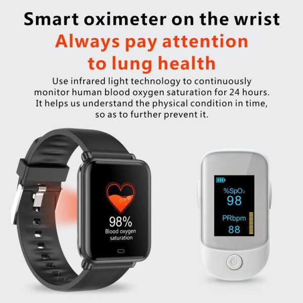 Q9T 1.3 inch TFT Touch Screen Dual-mode Bluetooth Smart Watch, Support Body Temperature Detection / Blood Oxygen Monitor / Blood Pressure Monitor (Green) - Image 10