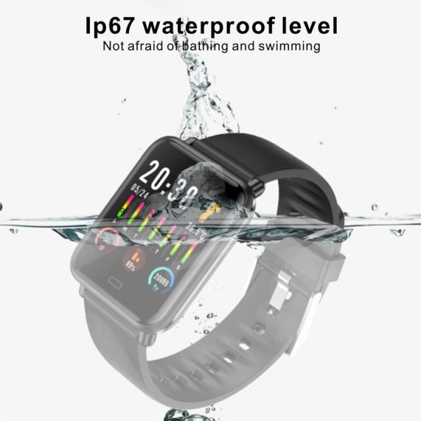 Q9T 1.3 inch TFT Touch Screen Dual-mode Bluetooth Smart Watch, Support Body Temperature Detection / Blood Oxygen Monitor / Blood Pressure Monitor (Green) - Image 16