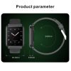 Q9T 1.3 inch TFT Touch Screen Dual-mode Bluetooth Smart Watch, Support Body Temperature Detection / Blood Oxygen Monitor / Blood Pressure Monitor (Green) - Image 3