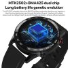 1.3 inch Touch Screen Dual-mode Bluetooth Smart Watch, Support Sleep Monitor / Heart Rate Monitor / Blood Pressure Monitoring (Black Silicone Strap) - Image 5