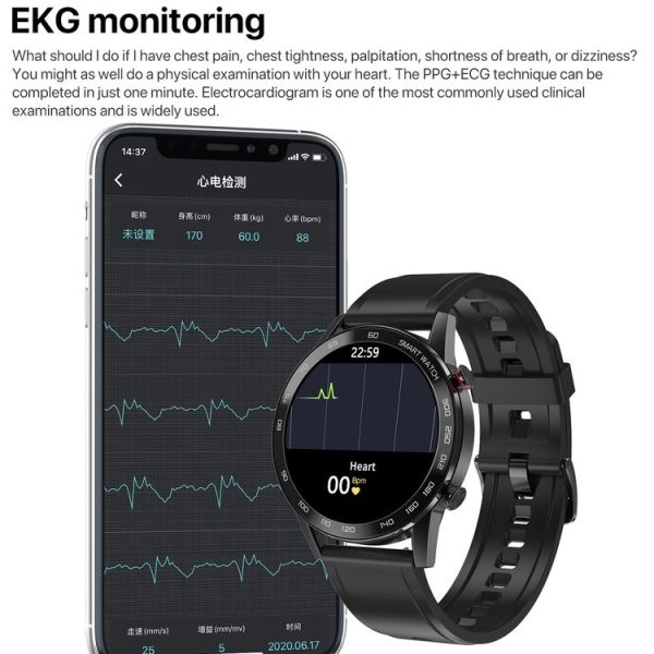 1.3 inch Touch Screen Dual-mode Bluetooth Smart Watch, Support Sleep Monitor / Heart Rate Monitor / Blood Pressure Monitoring (Silver Milanese Strap) - Image 15